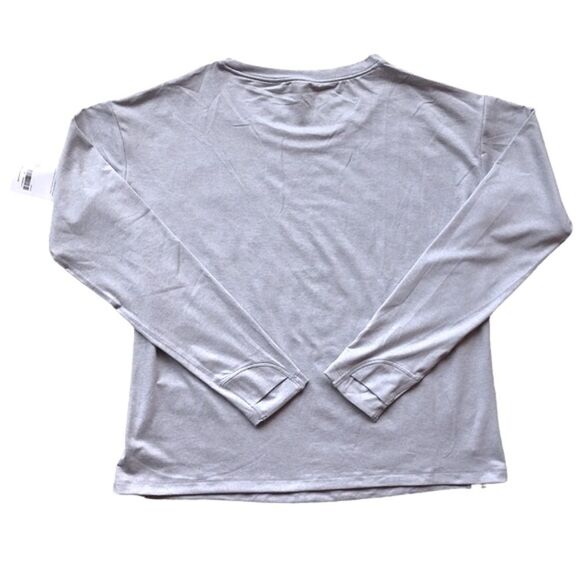 NWT Athleta Uptempo Elevate Top in Norwegian Gray Size Medium - Picture 4 of 7